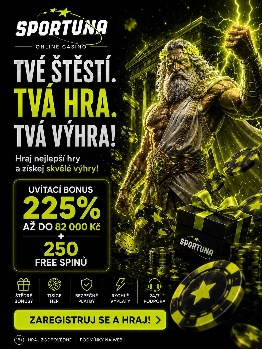 Sportuna bonusový vizuál